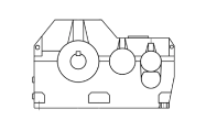 Цилиндрические редукторы 1Ц3Н-450, 1Ц3Н-500, Ц3Н-630, Ц3Н-710